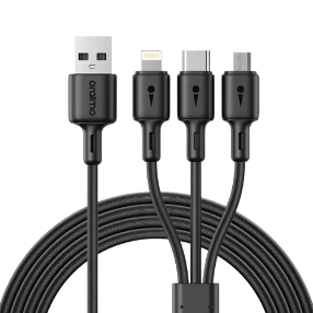 Oraimo OCD-X93 3-in-1 Charging Cable 1.2M